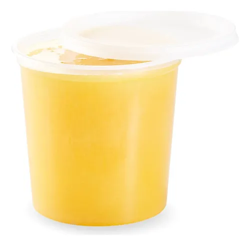 Pote Miel 1000cc  Plastivas + Tapa Traslucida *100 U        