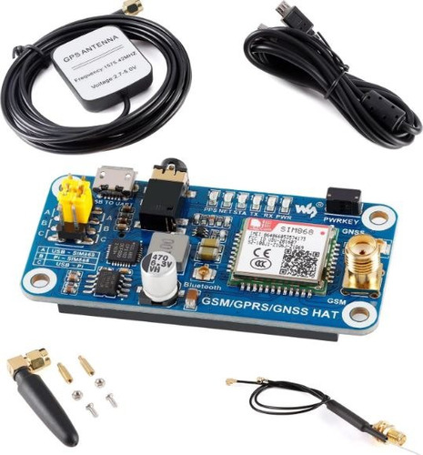 Módulo Sim868 Gsm Y Gps Para Raspberry