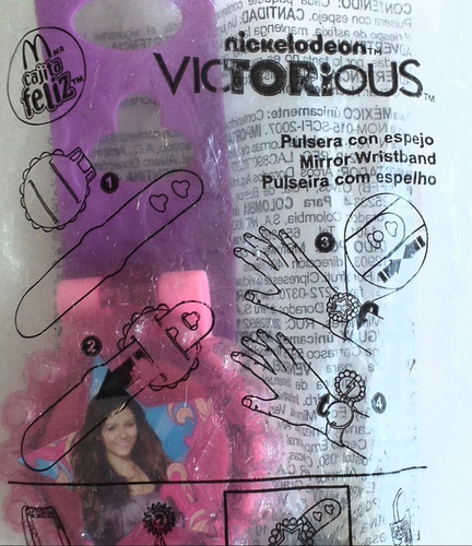 Pulsera Con Espejo Nickelodeon Victorious Mc Donalds 2012