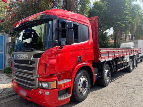 Imagem 3 de 11 de Caminhão Bitruck Quarto Eixo Carroceria Scania P310 8x2