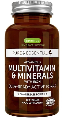 Multivitaminico + Mineral 180tb - Unidad a $1502