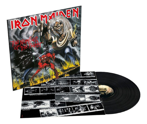 Iron Maiden The Number Of The Beast 1 Vinilo