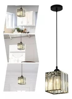 Lámpara Colgante Lámpara De Techo Cristal Moderna Decorativa