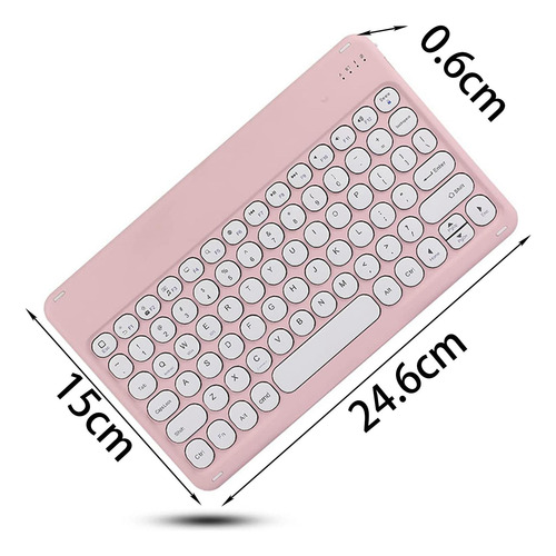 Funda Con Teclado Ratón Para Galaxy Tab S6 Lite 10.4'' P610