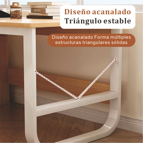 Minimalista Moderno Doble Escritorio Escritorio Computadora