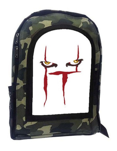 Mochila Camuflada It El Payaso A19