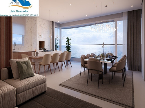 Imagem 8 de 11 de Maravilhoso Apartamento Alto Padrão Em Itajaí Na Praia Brava. - Ap01580 - 69839183