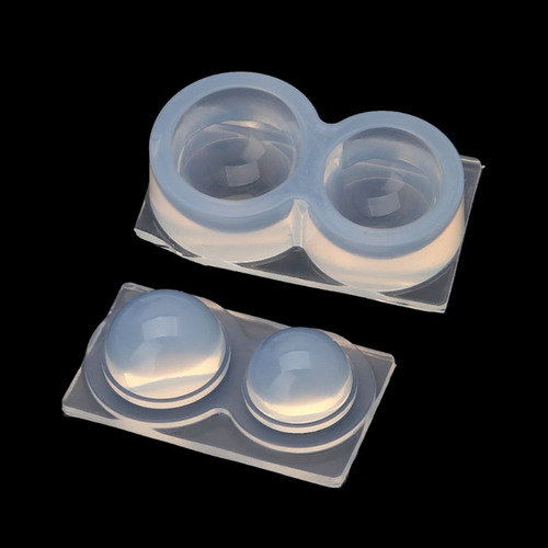 Moldes De Silicona Estéreo Con Forma De Esfera Hueca Para Fu