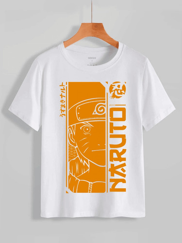 Poleras Unisex Anime Naruto Estampada Dtf Cod 010