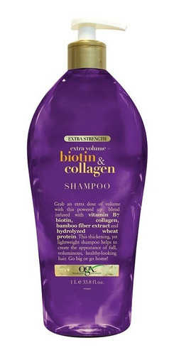Shampoo Ogx Biotina Y Colageno, 1 Litro Msi