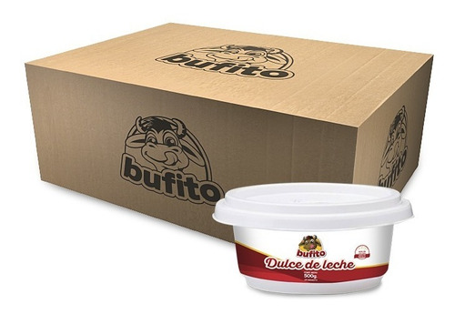 Imagen 1 de 2 de Bufito Dulce De Leche | Caja Tinas 500g | Arequipe Premium