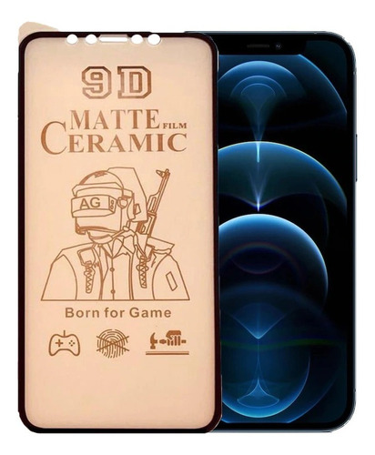 Protector De Cerámica Matte iPhone 12 Pro Max Tienda Chacao