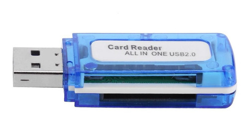 Imagen 3 de 7 de Lector Multiple De Tarjetas De Memorias Sd Micro-sd Tf Ms M2