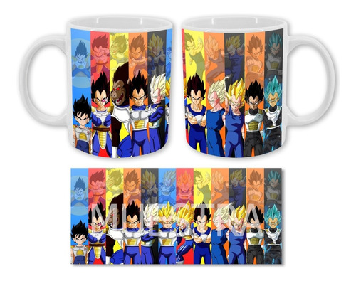 Tazón Taza Mug Vegeta 