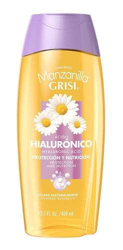 Shampoo Ácido Hialurónico Manzanilla Grisi 400ml