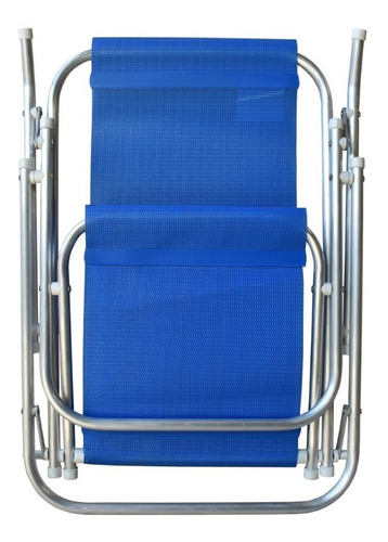Imagen 7 de 9 de Reposera Niños Aluminio 2 Pos Coversol Kit X2- Disentino®