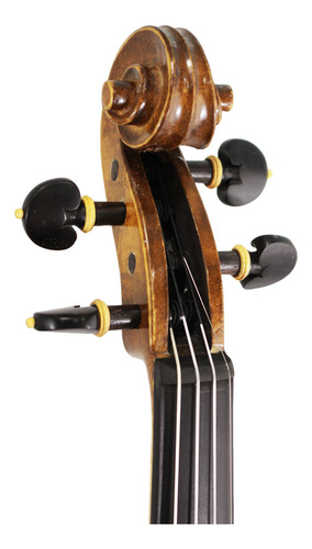 Violino Feito À Mão Modelo Strad 4/4 Fundo Inteiro