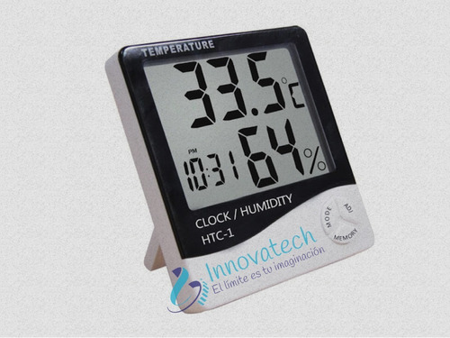 Medidor De Temperatura Y Humedad Termohigrometro  Innovatech