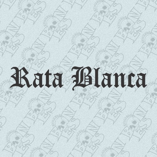 Calco Rata Blanca  Logo Sticker Vinilo