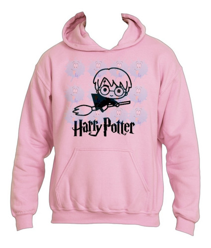 Poleron Estampado Chibi  Harry Potter S A Xxl Estampalocura