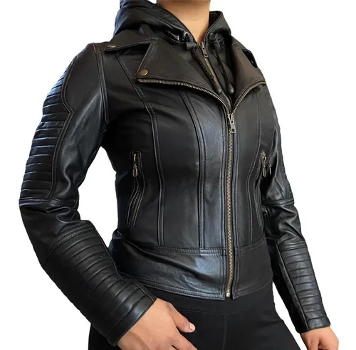 Chamarra rockera mujer sale
