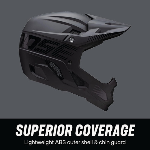Title Casco De Bicicleta Full Face Team Issue, Circunferenci