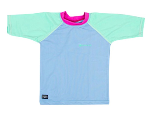 Remera Camiseta Filtro Uv Upf+50 Origami Mod Zarpada Pastel