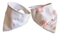 Comprar Baberos Bandana Combo X 2 Con Toalla Bebes De 0 A 2 Años
