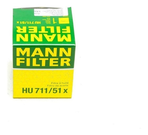 Filtro Aceite Mini Cooper 2013 1.6 Mann Hu711/51x