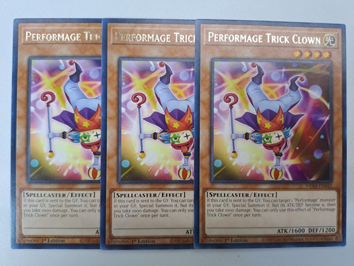 Performage Trick Clown Vasm-en042 Rare Yugioh 