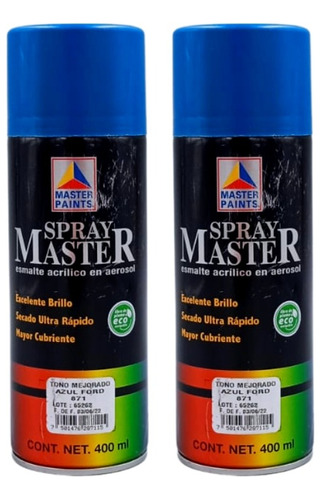 2 Pz - Pintura Master A2702 Negro