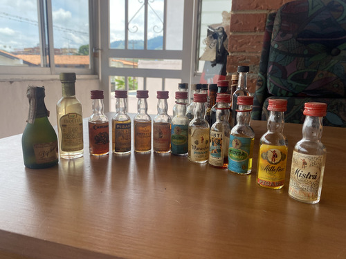 Botellas En Miniatura De Licor Coleccionabl S