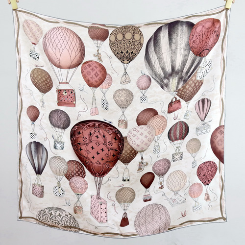 Echarpe Twill De Seda Pura Macia E Leve Para Mulher