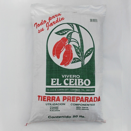 Tierra Preparada En Bolsa De 50 Ltrs