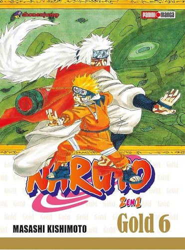 Naruto 2 En 1 Gold 6 Panini - Dkb