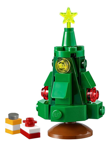 Juego De Miniconstrucción Lego Holiday, Pequeño Árbol De Nav