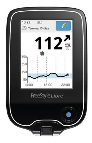 Medidor de glucosa continuo Freestyle Libre Lector negro