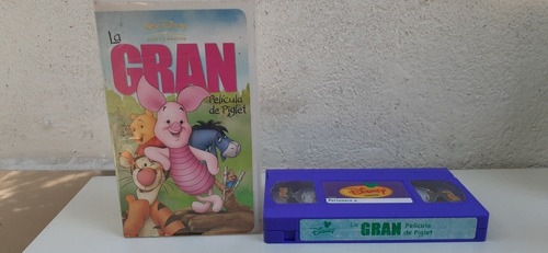 Antiguo Vhs   La Gran  Pelicula De Piglet  Disney  Video 