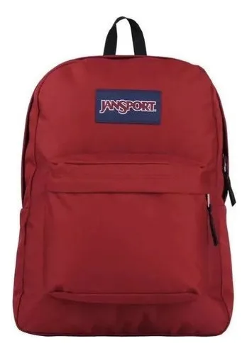 Mochila roja jansport sale