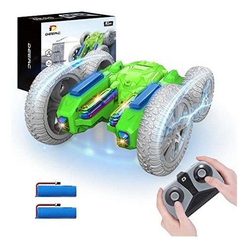 De55 Rc Stunt Cars Niños Potente Coche De Control Remo...