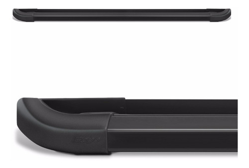 Estribos Aluminio G2 Negro Bepo P/ Chevrolet S10 2013 2019