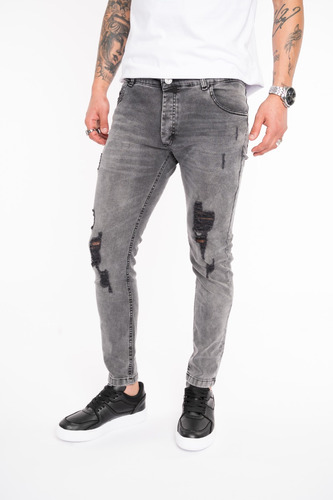 Jean Hombre Farenheite Skinny Polux