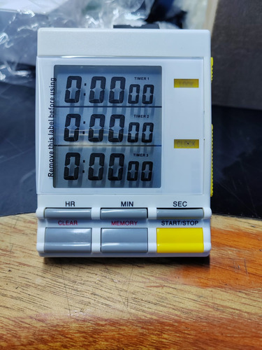 Lab Alert Triple Timer Ea Hs24490m