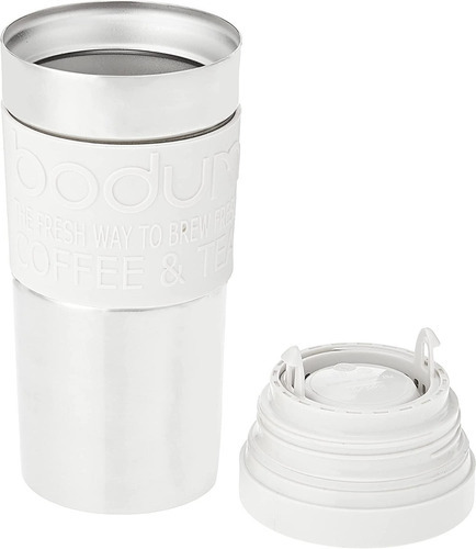 Termo De Viaje Acero Inoxidable Blanco 350 Ml Bodum