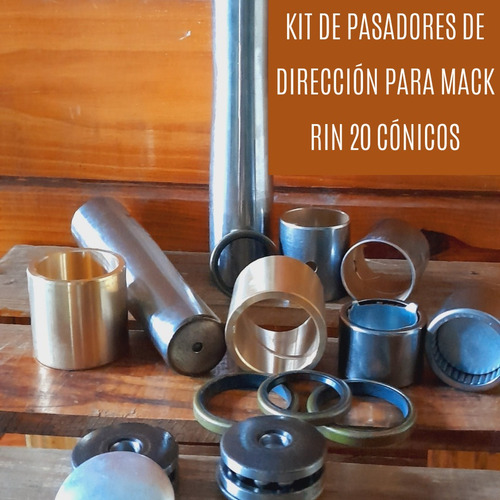 Kit De Pasadores De Direccion Conicos Rin 2o Mack R600 Rd400