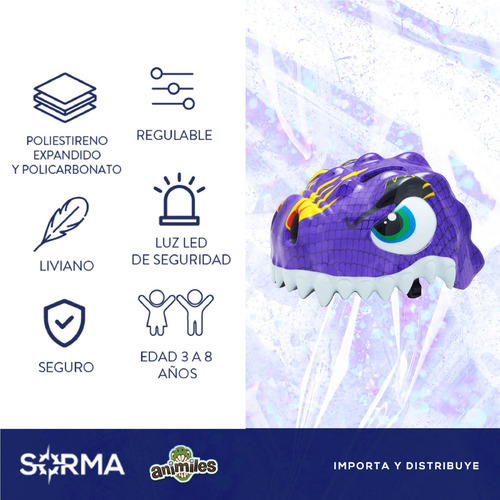 Imagen 4 de 10 de Combo Monopatin Monopatin Niños 4 Ruedas + Casco Punk/dragon