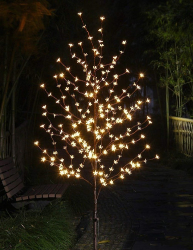 Árbol De Luces Led Con Flores 6pies 1.82 Mts. Light Share 