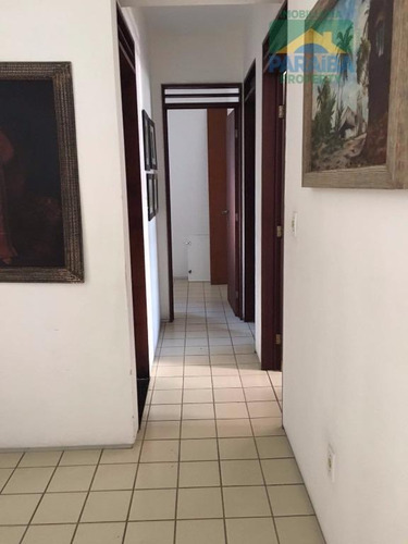 Imagem 9 de 15 de Apartamento Residencial À Venda, Tambaú, João Pessoa - Ap0544. - Ap0544