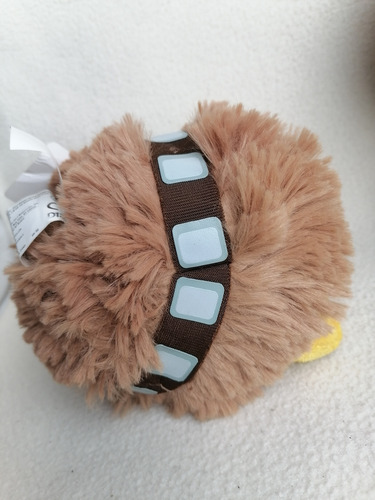 Peluche Original Angry Birds Chewbacca Star Wars 10x13cm. (Usado)
