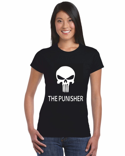Camiseta Punisher Femenina